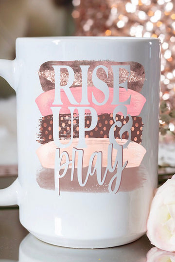 Rise up and Pray coffee Mug